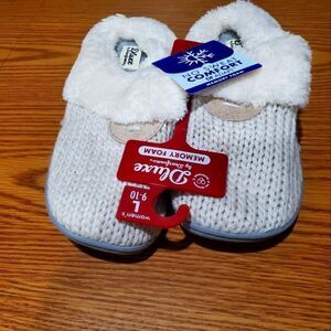 Dluxe memory foam womens slippers